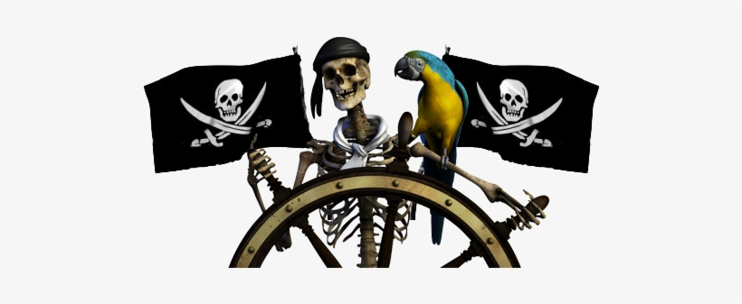 Pirate Ship Deck Png - Pirate Driving A Boat, transparent png download