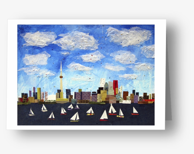 City Skyline Collage - Collage, transparent png download