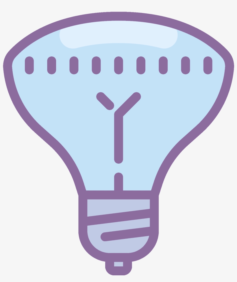 This Is A Lightbulb Icon - Icon, transparent png download