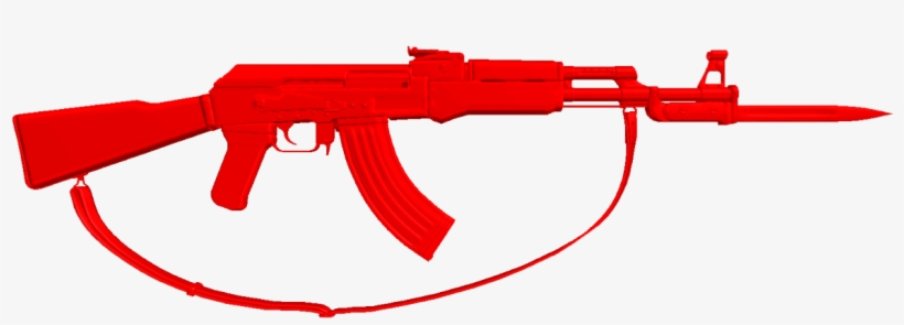 Weapons Guns Ilovesalem - Airsoft Ak 47 Black, transparent png download