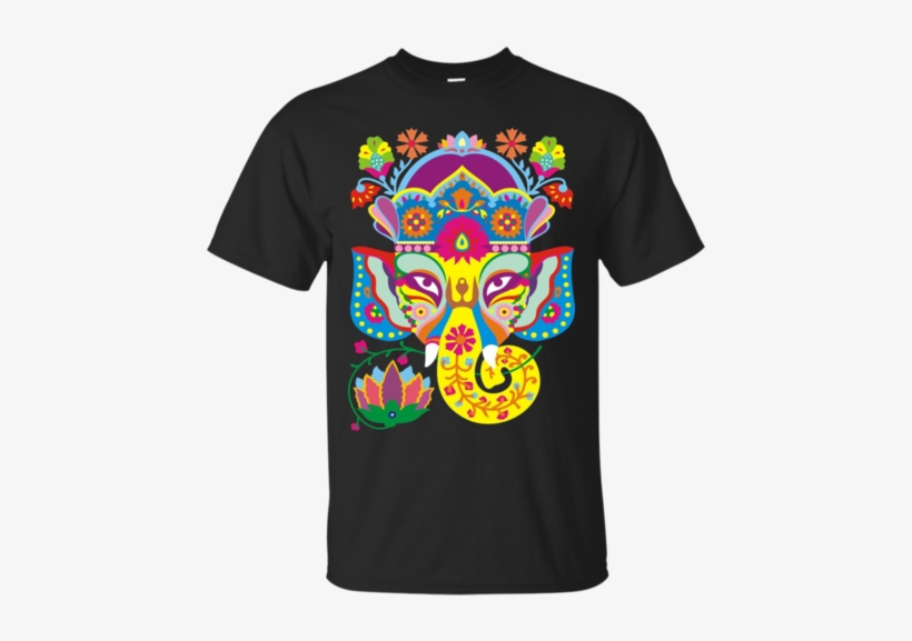 Ganesha T Shirt Ganapati Vinayaka Hindu Hinduism Gods - Djeco Animal Glitter Boards Craft Kit, transparent png download