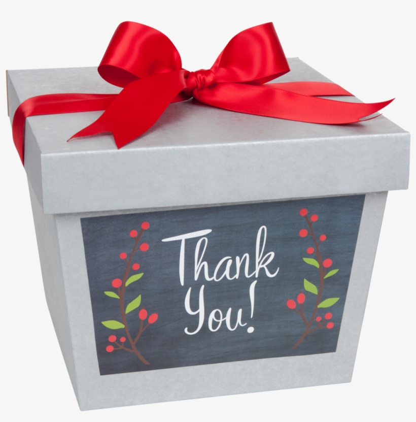 Thank You Ribbon Box - Ribbon Box, transparent png download