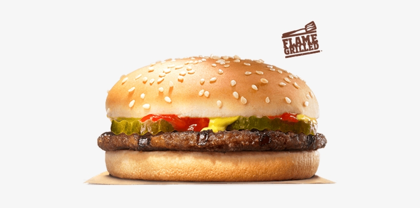 Hamburger - Burger King Hamburger, transparent png download