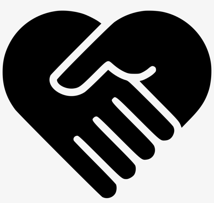 Medicine Handshake Heart Health Care Health Comments - Heart Handshake Icon Png, transparent png download