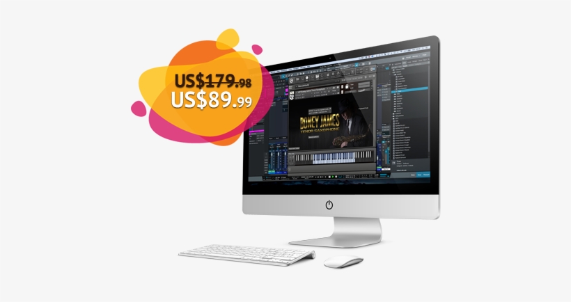 Mockup Vst Boney James Tenor Saxophone Kontakt 5 Library - Saxophone, transparent png download