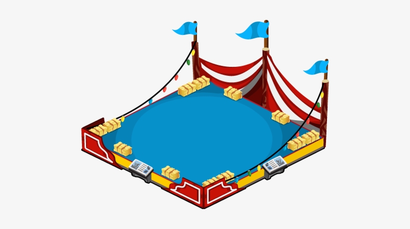 Circus Tent Red - Circus, transparent png download
