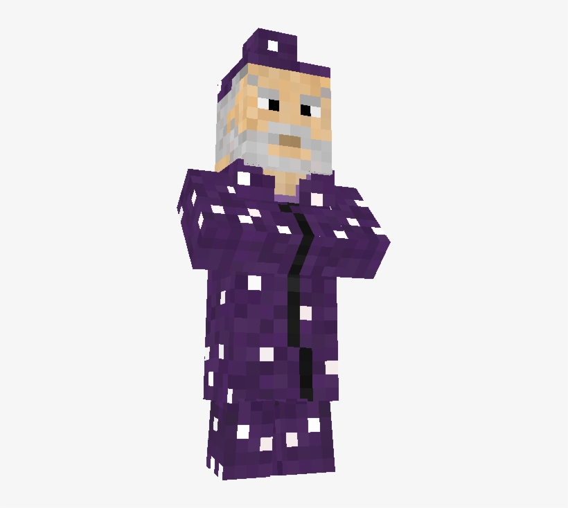 My Take On The Wizard - Wizard Boss Minecraft, transparent png download