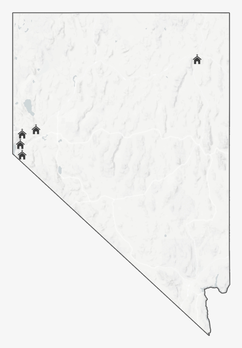 Nevadamap - Living Stones Church, transparent png download