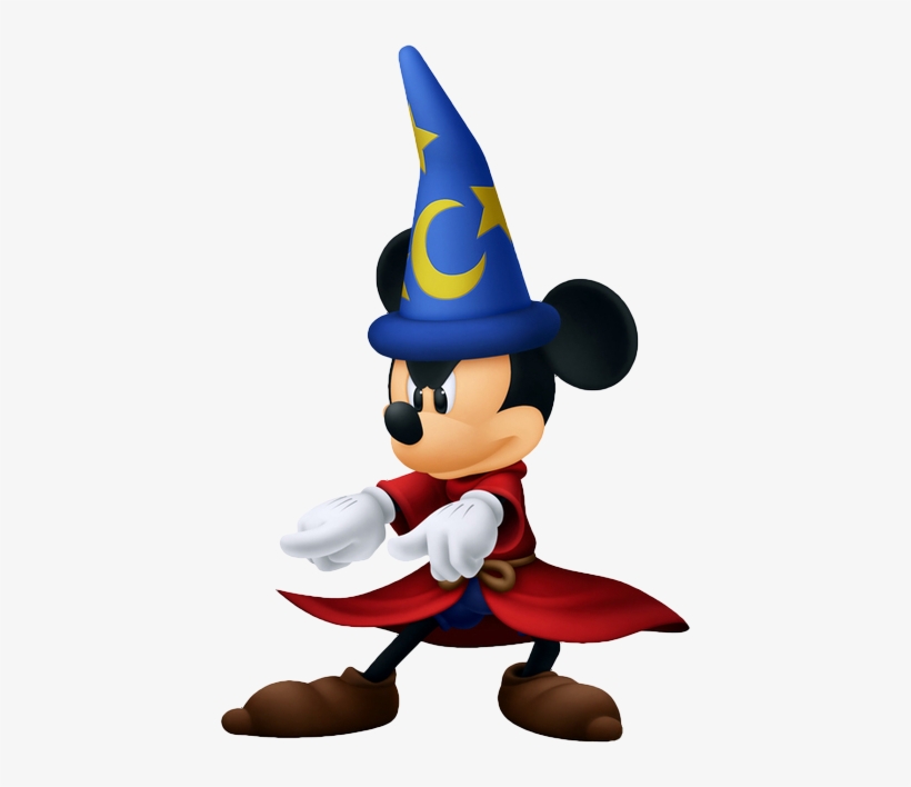 Mickey Mouse Sos Kh3d - Kingdom Hearts Sorcerer Mickey, transparent png download