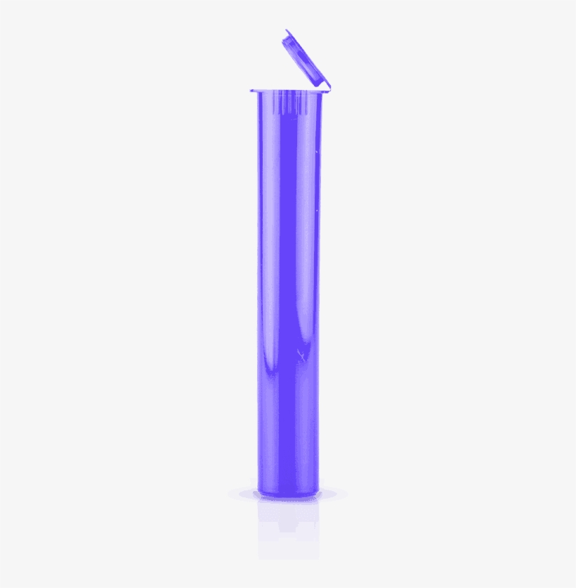 Translucent Purple Blunt Tubes - Tube, transparent png download