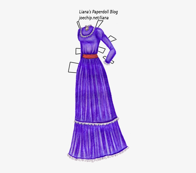 Click For Larger Version - Gown, transparent png download