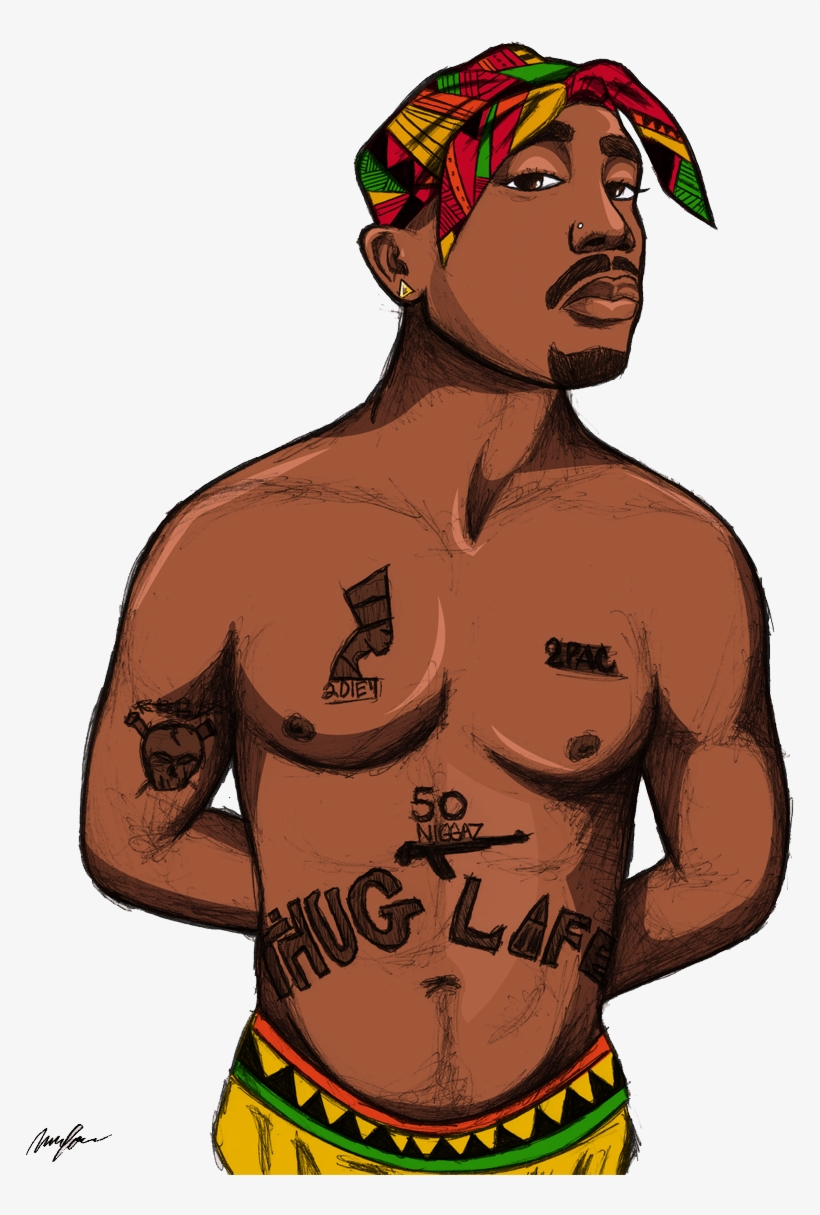 Vector Library Pac Png Image Purepng Free Transparent - Tupac Png, transparent png download
