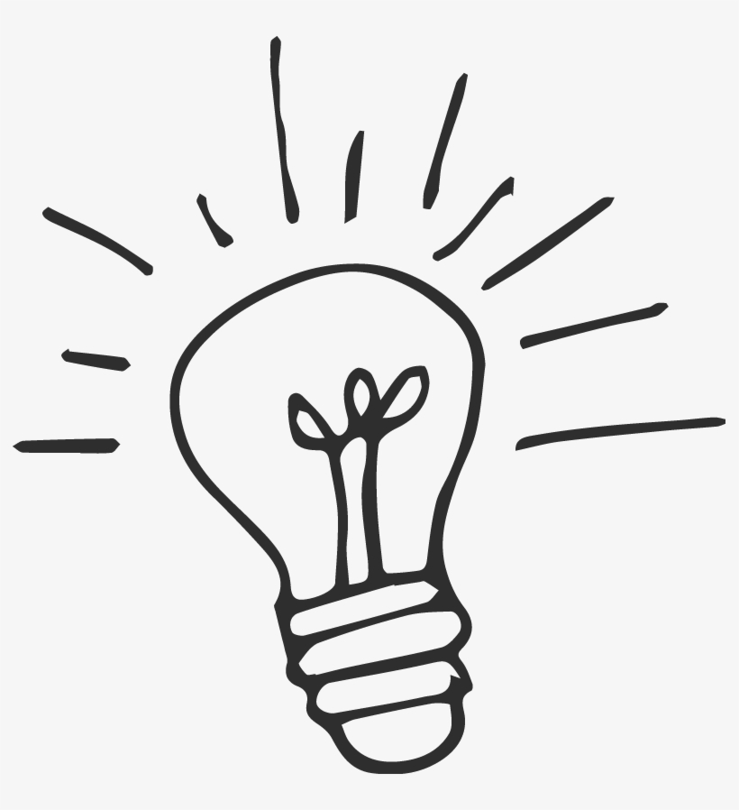 Idea Hand Drawn Icon - Learning, transparent png download