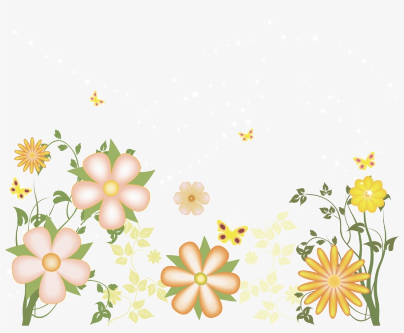 Free Clipart Of Flowers Savoronmorehead - Design Clipart On Transparent Background, transparent png download