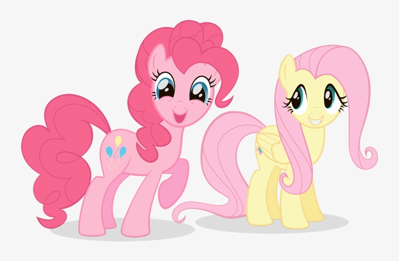 Andrea Libman's Ice Bucket Challenge, Complete With - Mlp Fluttershy And Pinkie Pie, transparent png download