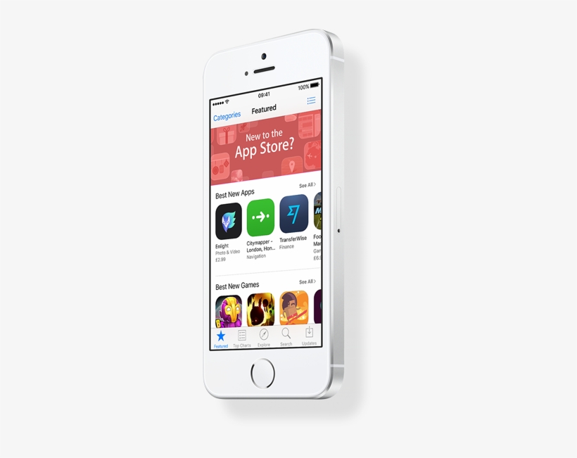 Iphone Apps - Iphone Se App Store, transparent png download
