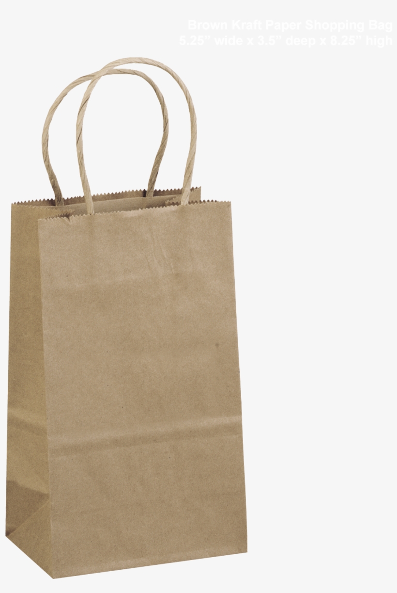 5 - 25"x3 - 25"x8" - 100 Pcs - Natural Brown Kraft - 34 X 4 X 16 Bag, transparent png download
