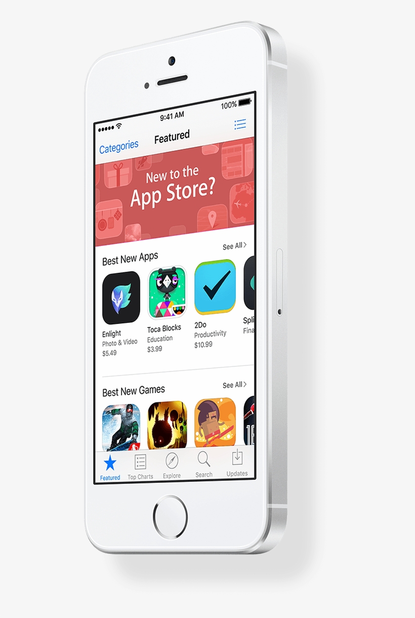 In The App Store, You'll Be Able To Make Your Phone - Iphone Se App Store, transparent png download