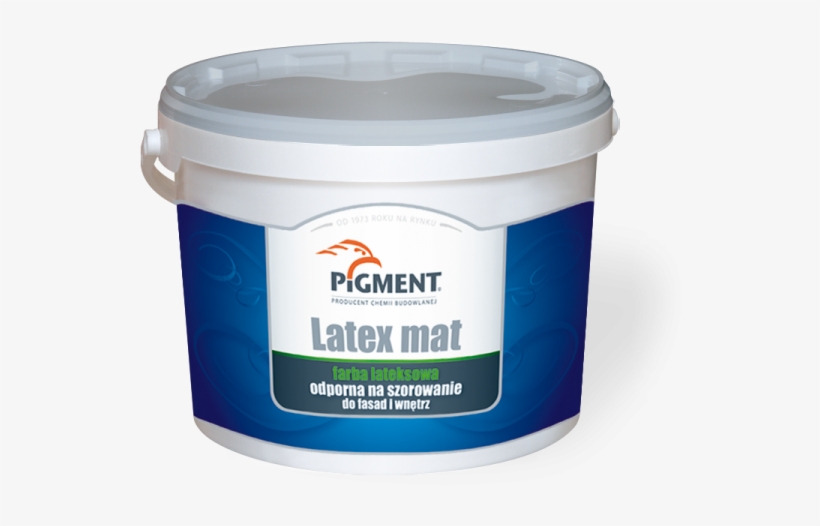 Latex Mat - Akrylowa Farba Fasadowa 10l Pigment, transparent png download