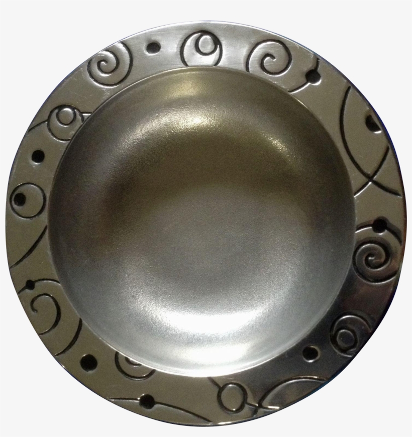 Large Wilton Armetale Pewter Serving Salad Bowl Rwp - Salad, transparent png download