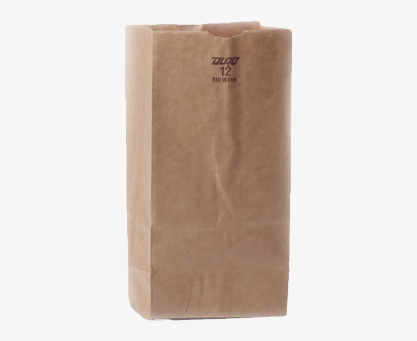 12 Lb Brown Paper Bags - Paper, transparent png download