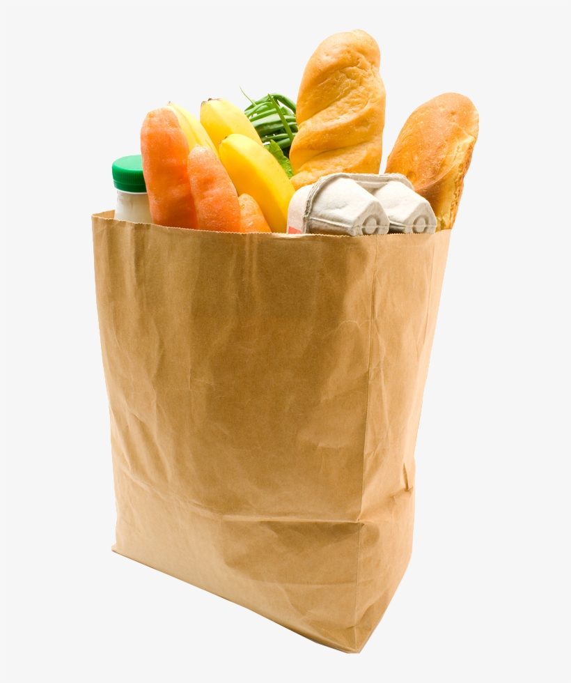 Food Bag Png Free Commercial Use Images - Food, transparent png download