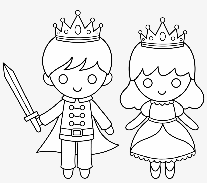 6 Pics Of Prince Crown Coloring Pages, transparent png download