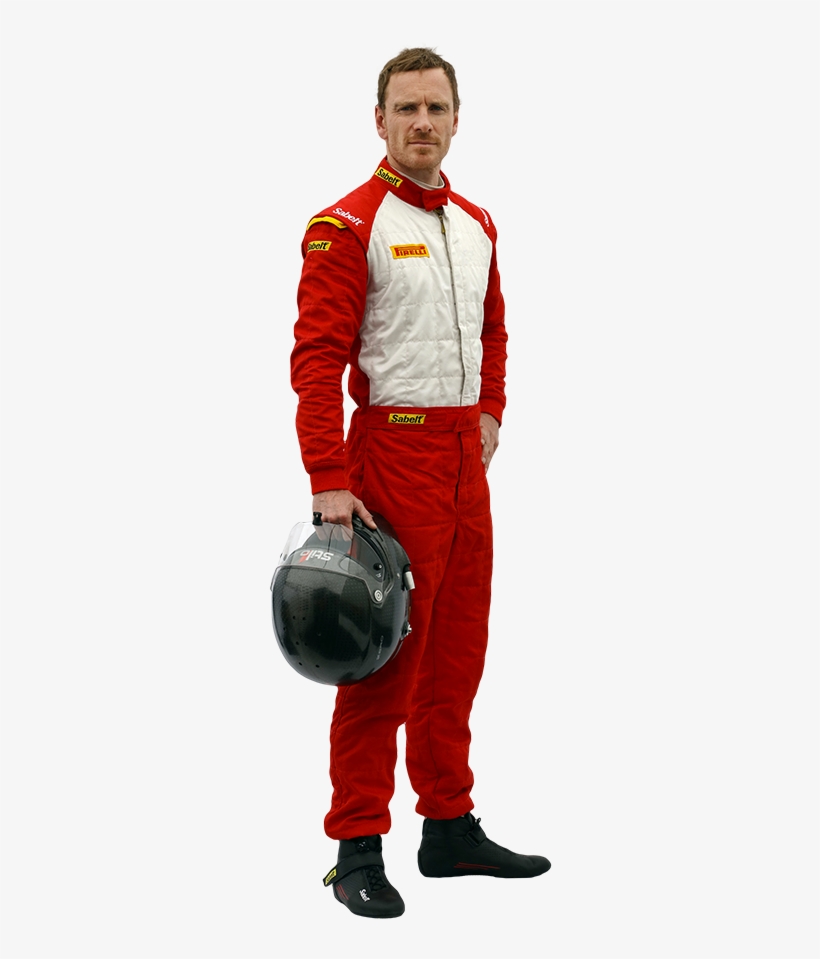 Michael Fassbender Ferrari Challenge 2018, transparent png download
