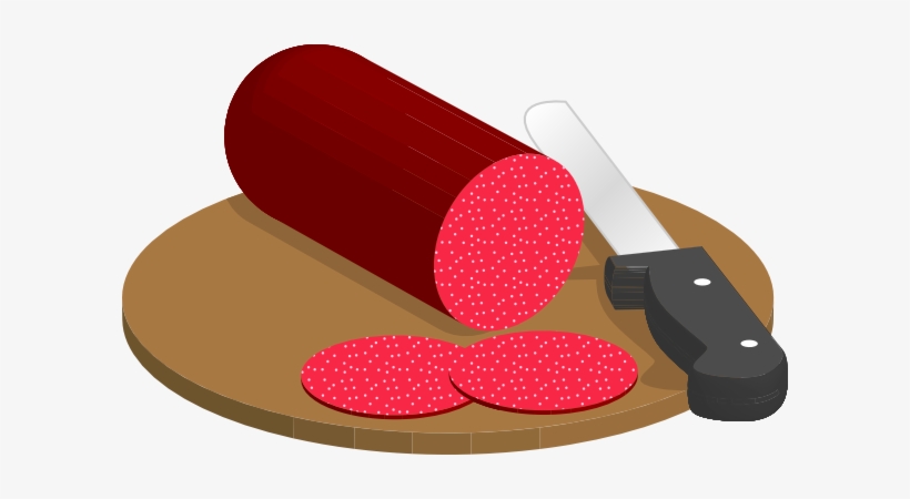 Salami, Smoked Sausage, Sausage - Salami Slicing In Research, transparent png download