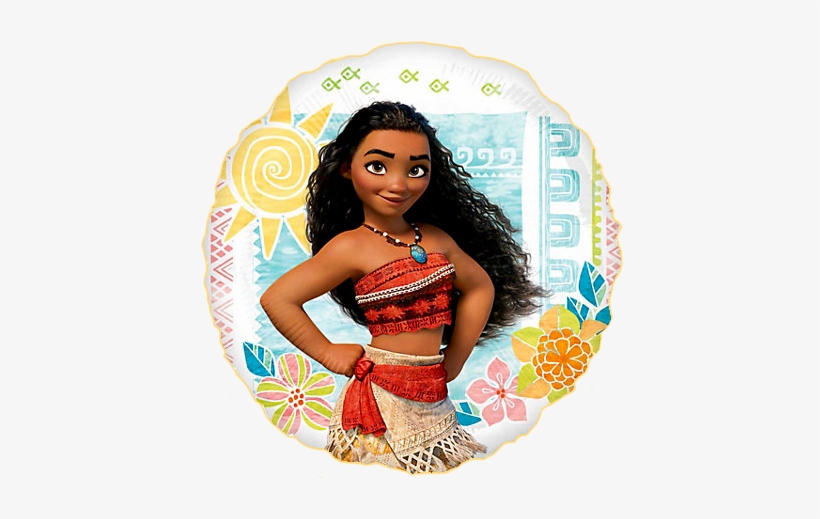Moana - Disney Moana Foil Balloon, transparent png download