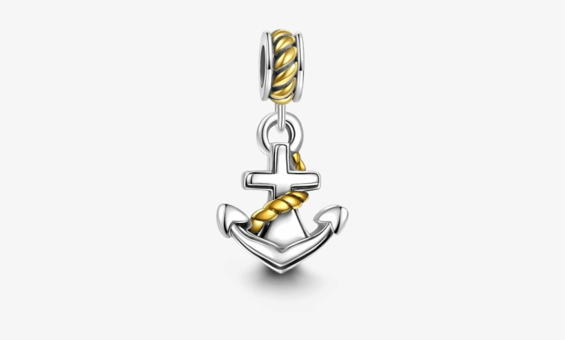 Travel Charms Soufeel Anchor 14k Gold Plated, transparent png download