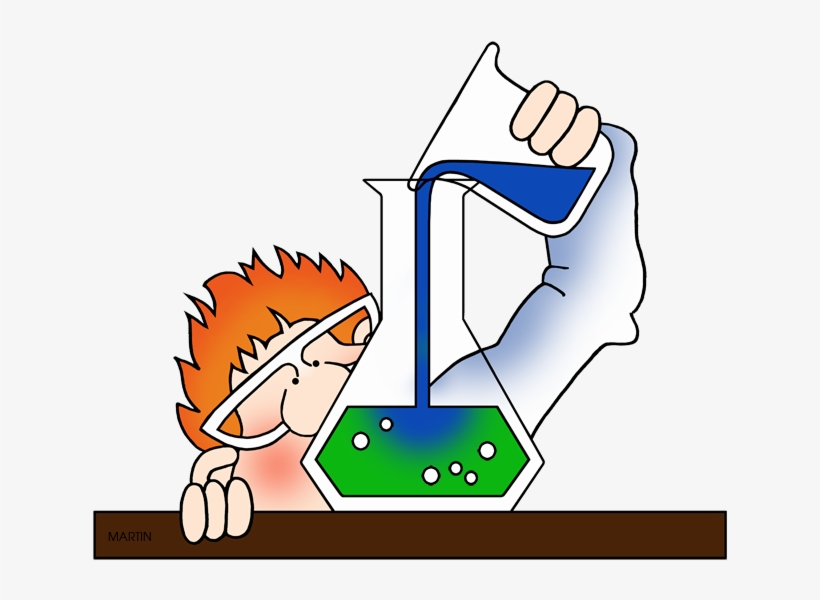 Science Clip Art By Phillip Martin - Chemist Clipart Png, transparent png download