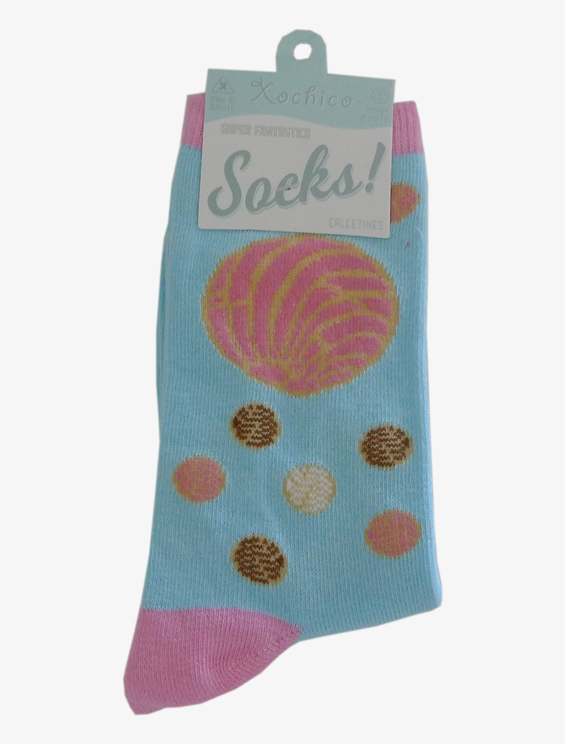 Pan Dulce Conchas Socks - Sock, transparent png download