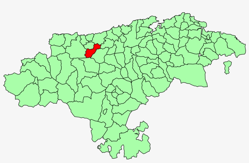 Bárcena De Pie De Concha Mapa - Cabezon De La Sal Cantabria Mapa, transparent png download