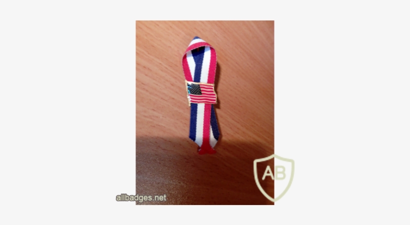 Us Flag Pin Ribbon - Australia, transparent png download