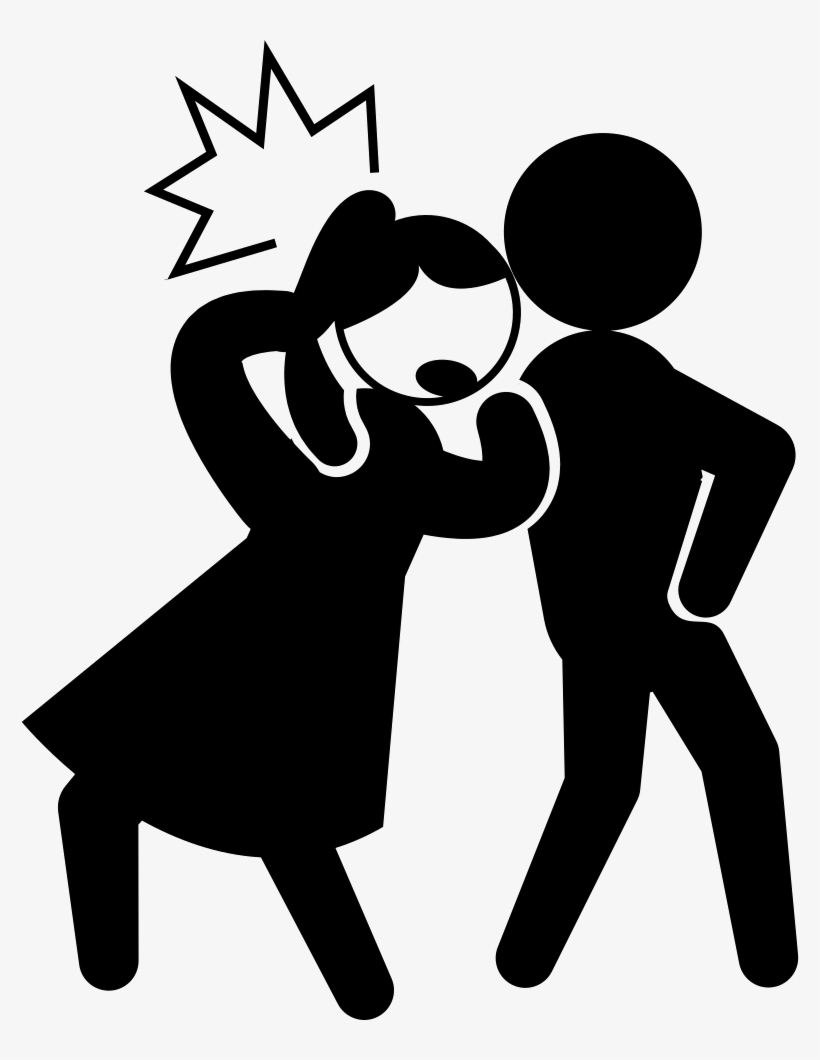 Criminal Kicking The Back Of The Head Of A Woman Comments - Criminal Icon, transparent png download