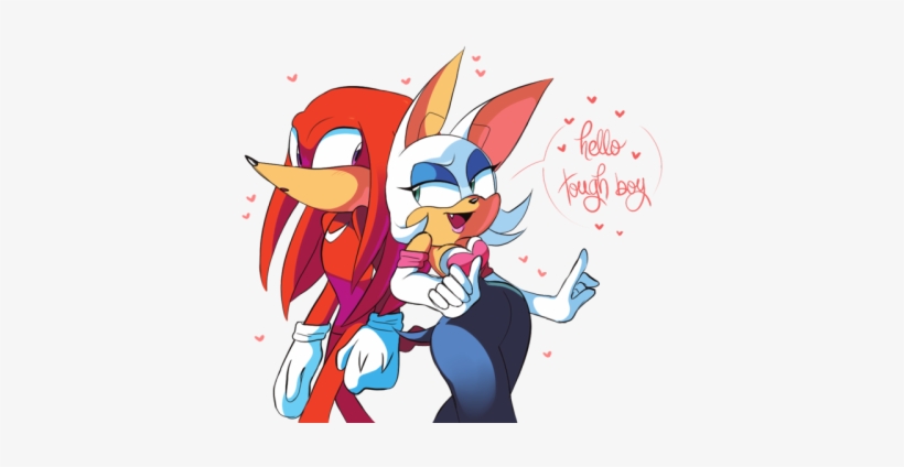 #sonic#sonic The Hedgehog#rouge The Bat#knuckles The - Alegría, transparent png download