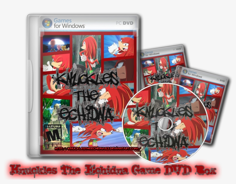 Knuckles The Echidna Video Game Dvd Box - Starcraft 2, transparent png download