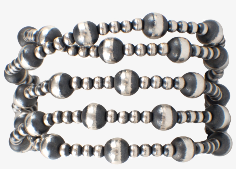 Bilagaanas Five-strand Navajo Pearl Bracelet - Bead, transparent png download