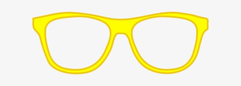 Clip Arts Related To - Yellow Sunglasses Vector Png, transparent png download
