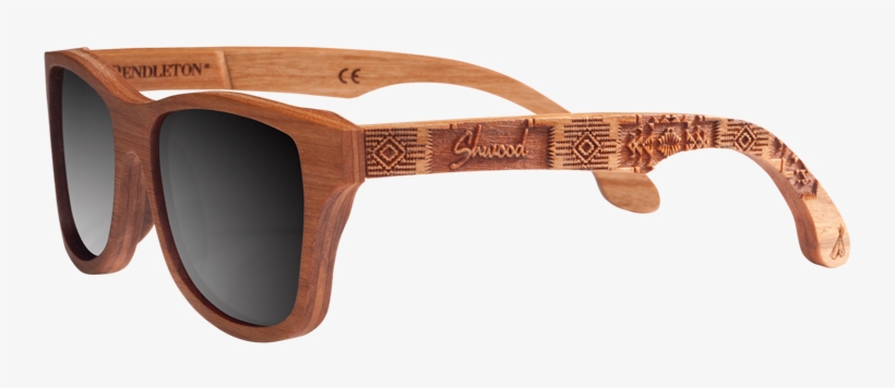 Shwood X Pendleton Sunglasses, - Wood Laser Cut Glasses, transparent png download