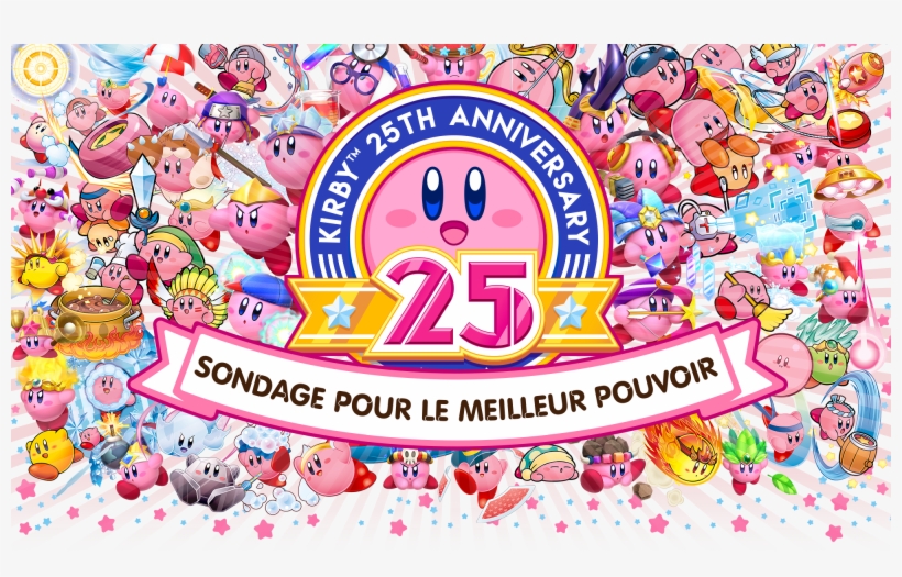 Voir La Galerie Complète - Kirby 25th Anniversary, transparent png download
