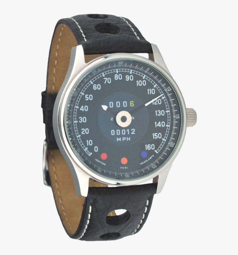 Jaguar E Type Speedometer Replica Watch - Replicas Watches Jaguar, transparent png download