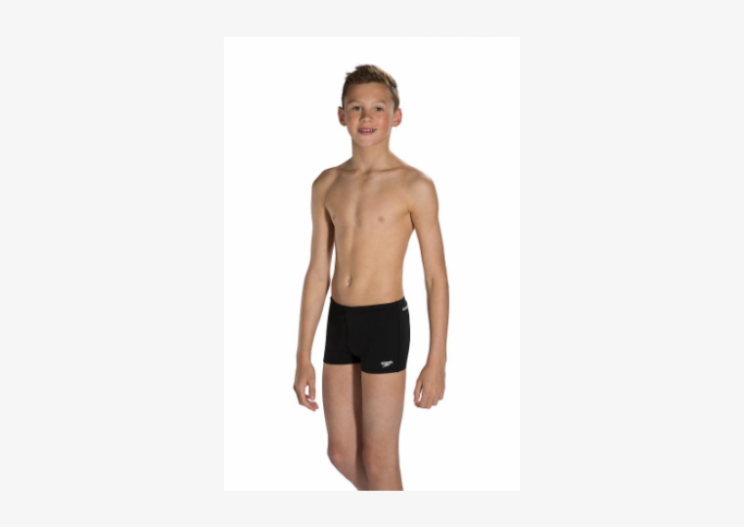 Speedo Boys Juniors Essential Endurance Aquashort Black - Speedo Clash Block Aquashort Junior 26, transparent png download