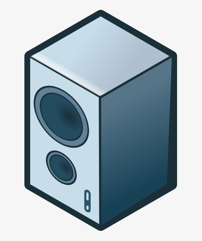 How To Set Use Isometric Loudspeaker Clipart - Isometric Drawing Of A Speaker, transparent png download