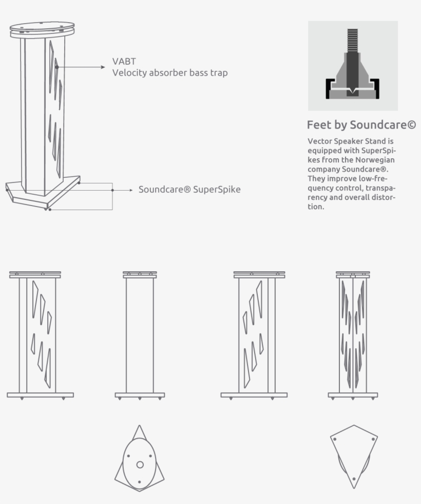 Artnovion Product 417 Vector Stand - Diagram, transparent png download