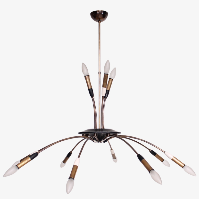 Free Viyet Designer Furniture Lighting Midcentury Modern - Chandelier, transparent png download