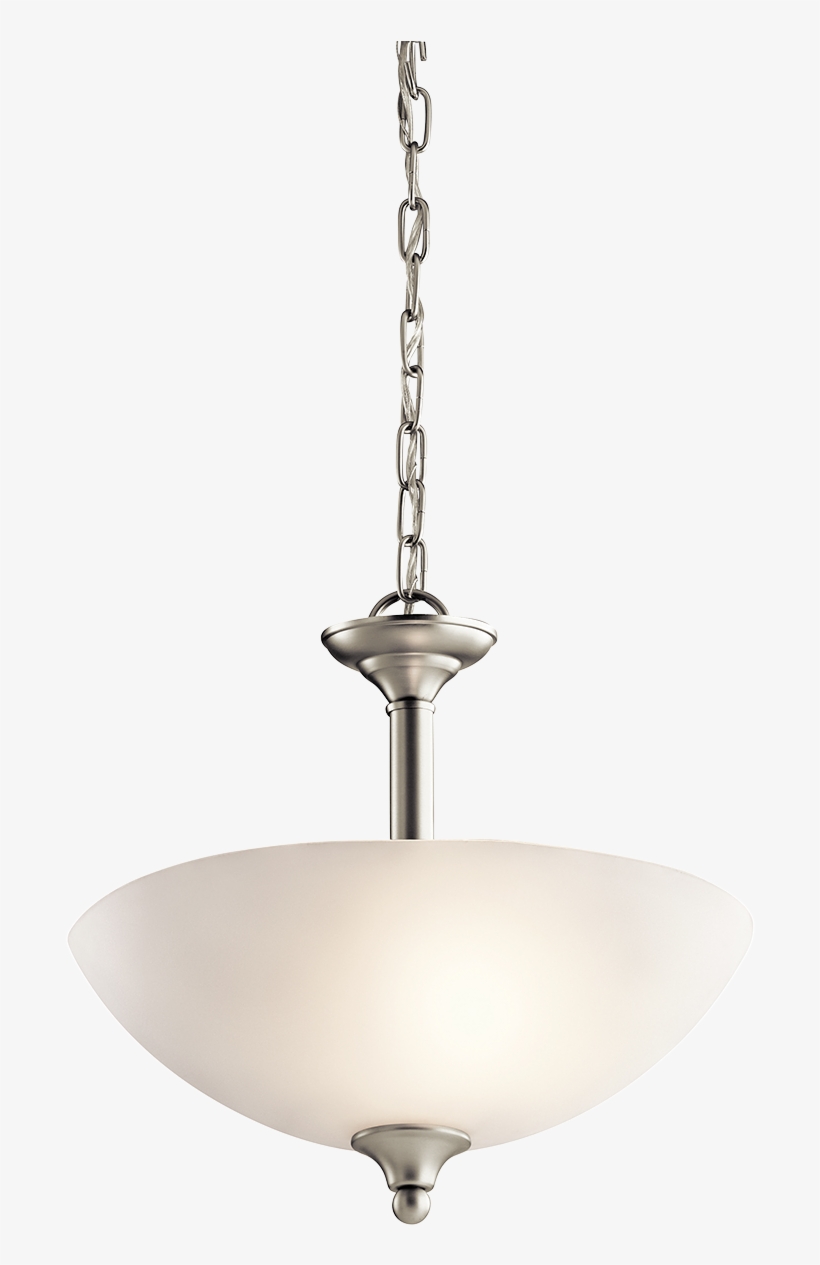 Kic 43641ni 2x100m Pendant Or Semi Flush Jolie Brushed - Pendant, transparent png download