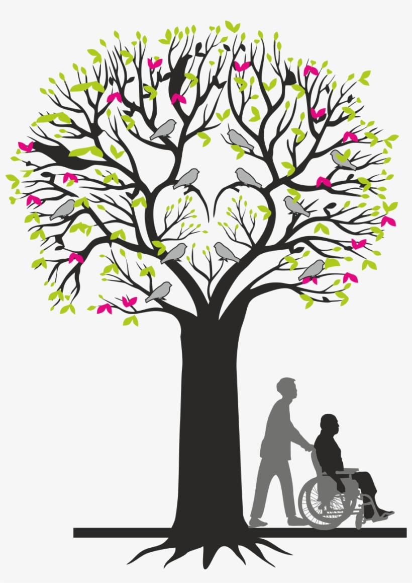 We Are Extended Family For Your Loved Ones When You - Family Tree With Roots, transparent png download