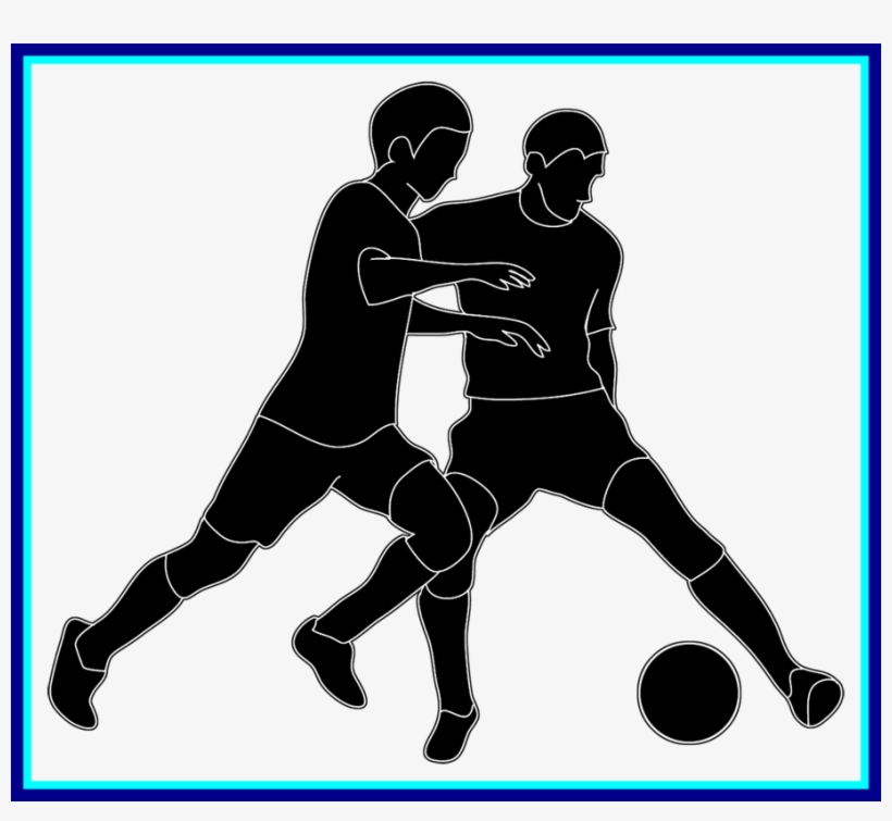 The Best Of People Silhouette Clipart Twyla Craig Picture - Clipart People Playing Soccer, transparent png download